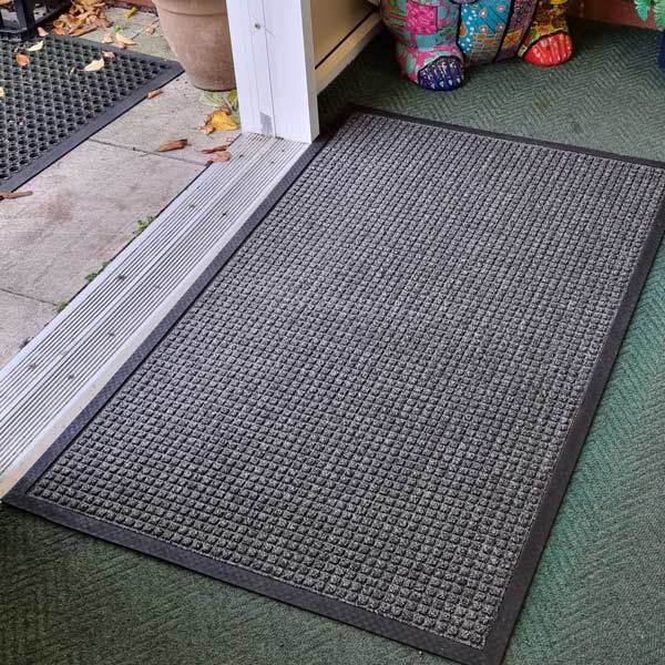 Choosing the Right Mat Size: Understanding Mat Width and Length 2 Aqua Barrier Entrance Mat used in School