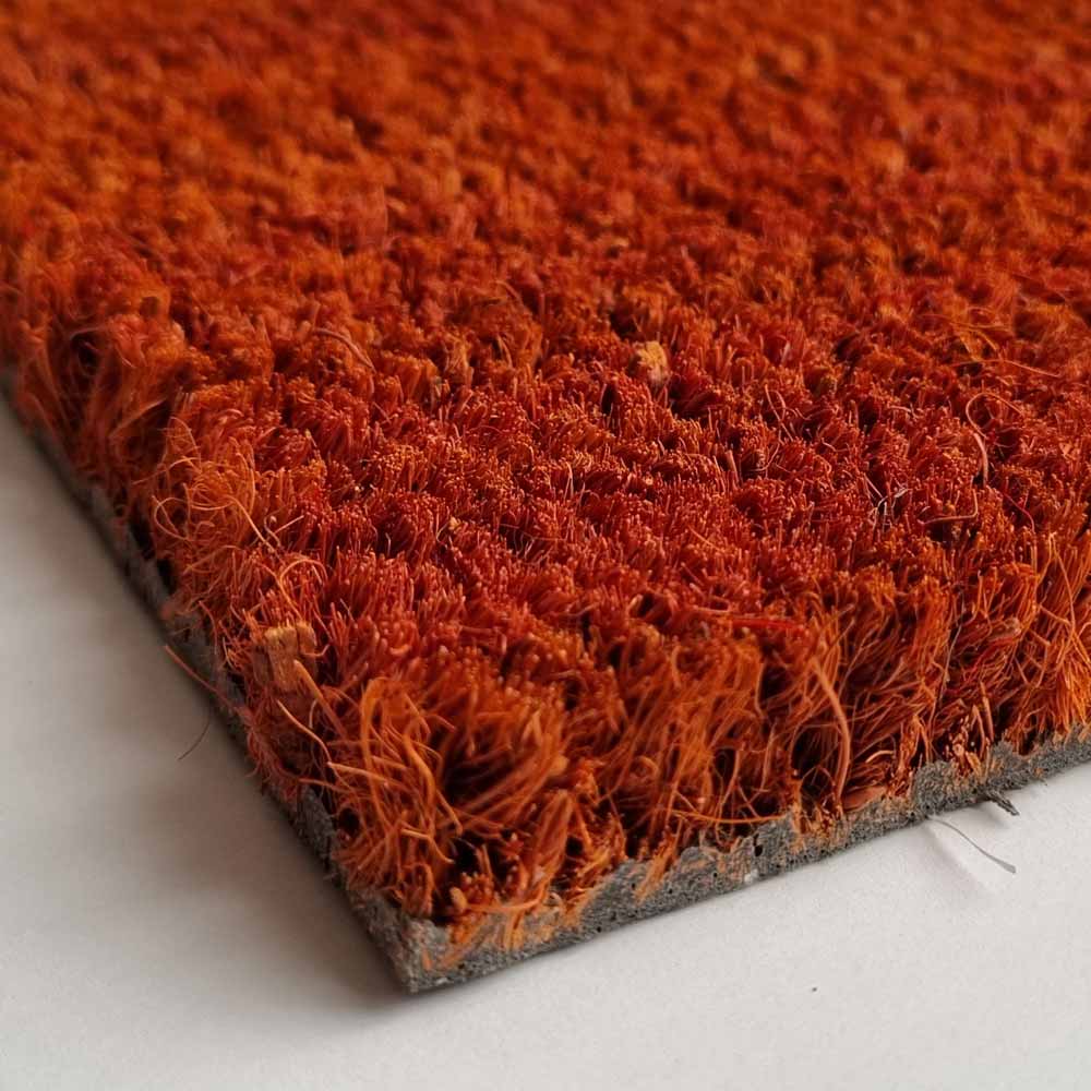 Coir Matting: The Natural Way to Create a Stylish and Welcoming Home 3 Premium Coloured Coir Roll Rust