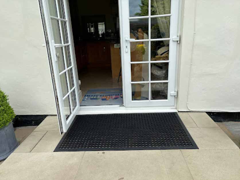 Welcome Like a Pro: Top-Rated Doorstep Mats to Make a Great First Impression 2 Rubber Patio Doorstep Mats