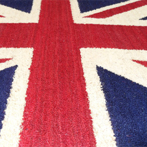 Coco Traditional Coir Logo Mats 3 Coco Union Jack Coir Logo Mat