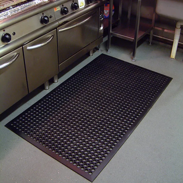 Connector Oil & Grease Resistant Rubber Mat Catering