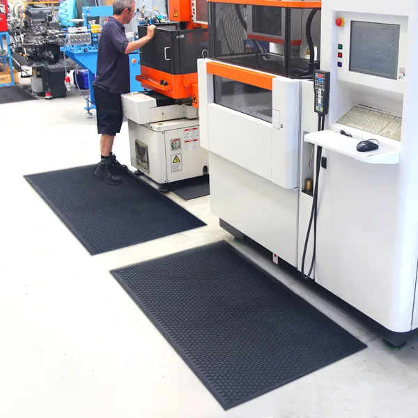 Rubber Mats for the Win: The Top 5 Reasons Why Businesses Choose Them 3 Rubber mats in factory