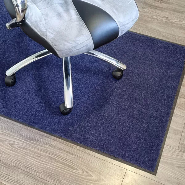 Custom Sized Chair Mats: Find a Perfect Fit with Shades Custom Chair Mats 1 Shades Eco Custom Sized Chair Mats Blue